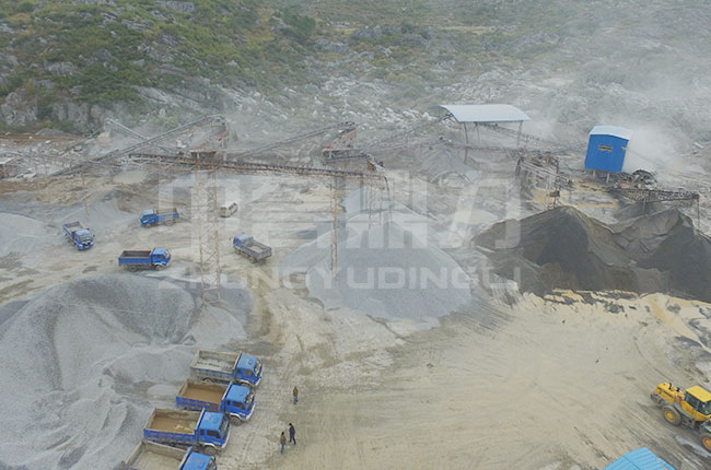 青石破碎生產線