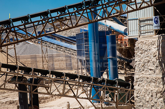 時產800噸碎石生產線 時產800噸碎石生產線