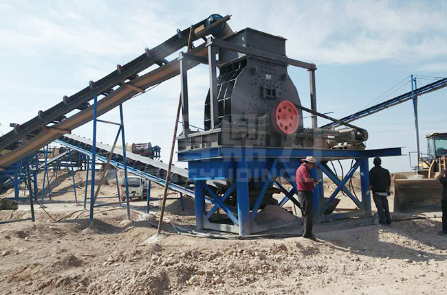 寧夏靈武時產(chǎn)200噸小型破碎生產(chǎn)線 寧夏靈武時產(chǎn)200噸石料生產(chǎn)線