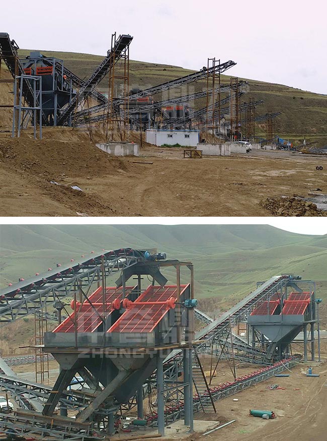 寧夏固原時產(chǎn)500噸砂石生產(chǎn)線 寧夏固原時產(chǎn)500噸砂石生產(chǎn)線