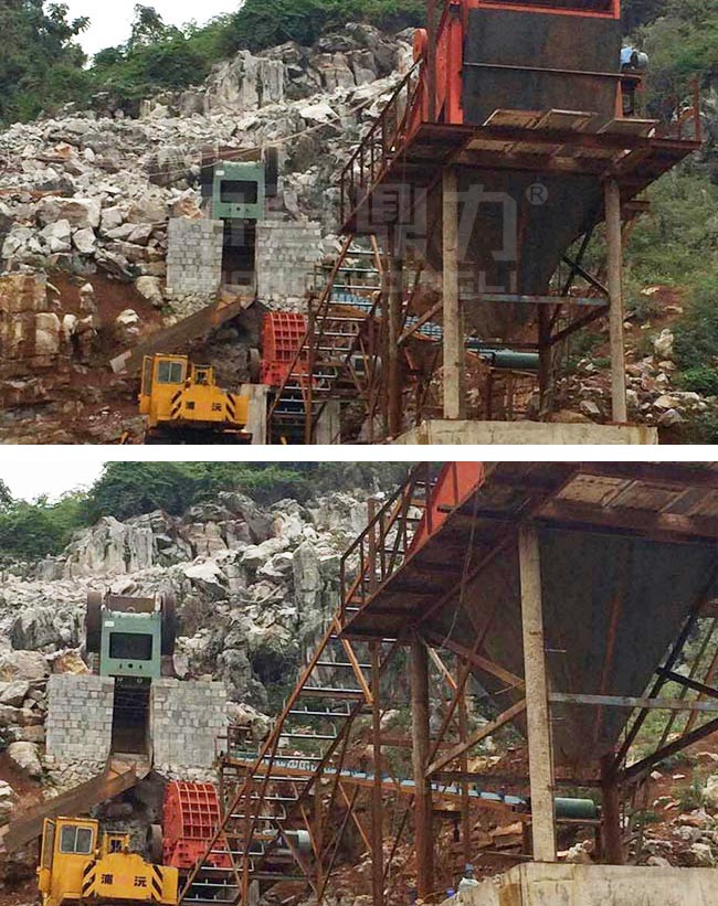廣西河池時產160噸石場生產線 廣西河池時產160噸石場生產線