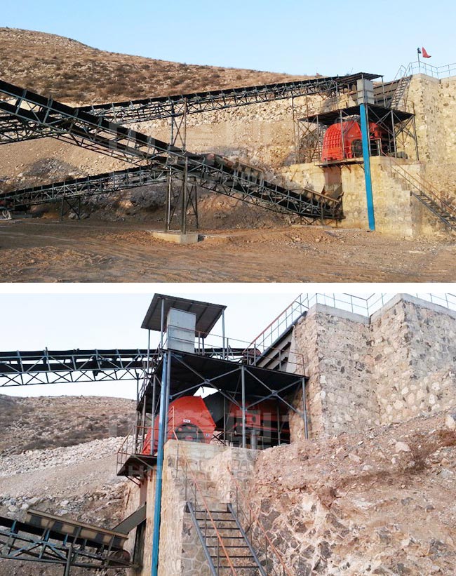 山西省長治市石頭破碎生產線 山西省長治市石頭破碎生產線