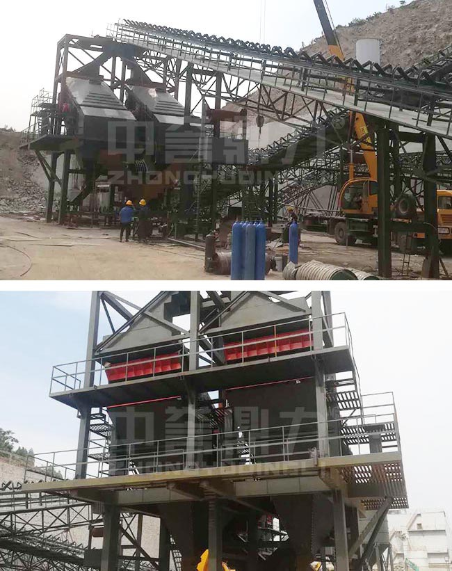 河北白沙花崗巖砂石骨料生產線 河北白沙花崗巖砂石骨料生產線