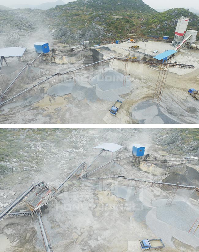 湖南永州市時產300噸花崗巖制砂生產線 湖南永州市時產300噸花崗巖制砂生產線