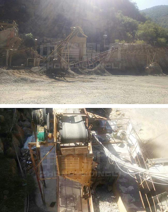 云南孟連石子破碎生產線 云南孟連石子破碎生產線