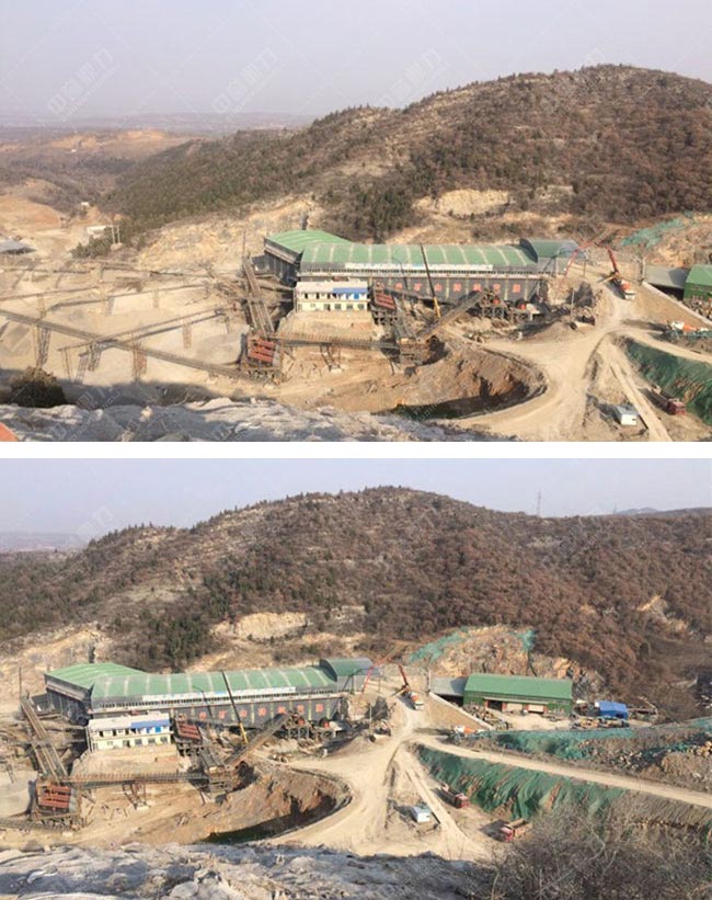 鄭州辰夏實業成石料生產線1200t/h 鄭州辰夏實業成石料生產線1200t/h