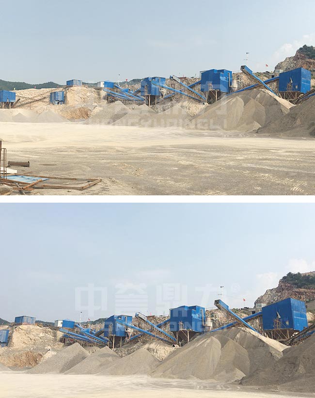 山西長治市石料廠環保生產線 山西長治市石料廠環保生產線