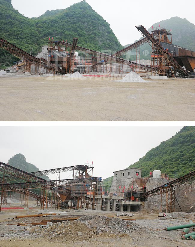 廣西來賓時產(chǎn)800噸砂石骨料生產(chǎn)線 廣西來賓時產(chǎn)800噸砂石骨料生產(chǎn)線