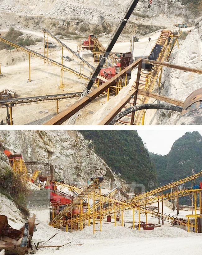 廣西河池市日產6000噸石子生產線 廣西河池市日產6000噸石子生產線