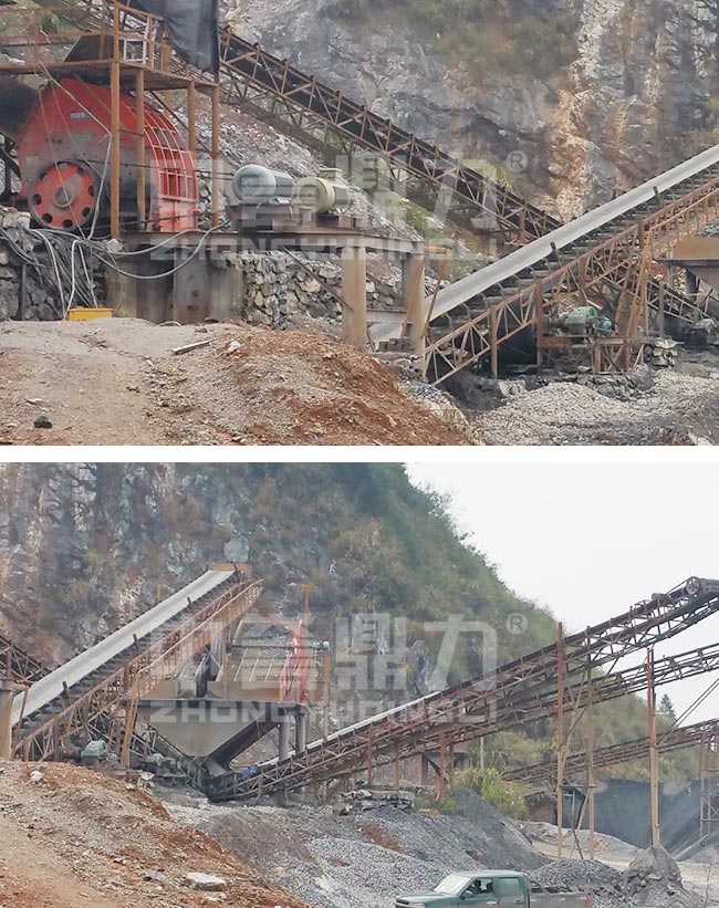 江西萍鄉市時產250噸碎石生產線案例 江西萍鄉市時產250噸碎石生產線案例