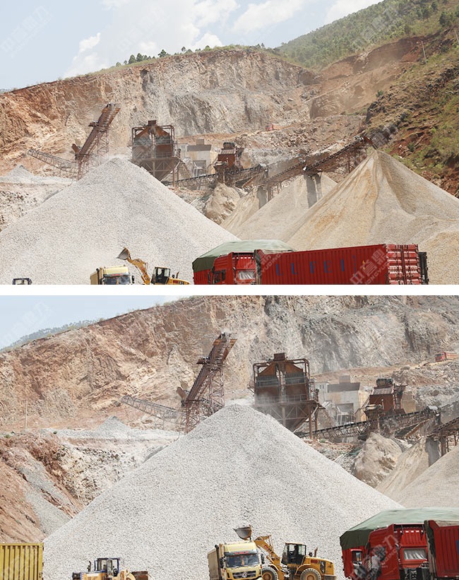 四川涼山州時產100噸碎石生產線現場 005.jpg
