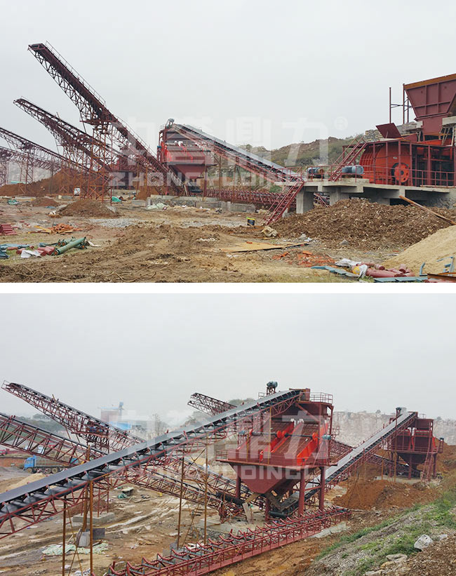 江西宜春市時產(chǎn)500噸礦山碎石生產(chǎn)線 江西宜春市時產(chǎn)500噸礦山碎石生產(chǎn)線
