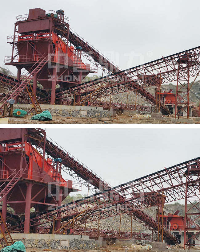 江西宜春市時產(chǎn)500噸礦山碎石生產(chǎn)線 江西宜春市時產(chǎn)500噸礦山碎石生產(chǎn)線