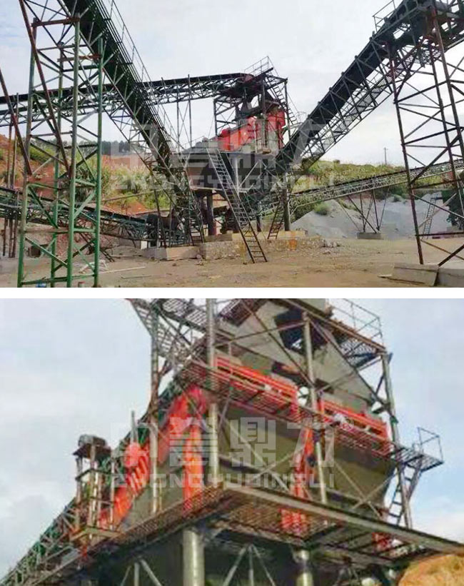 江西新余時產(chǎn)600噸石子破碎生產(chǎn)線案例 江西新余時產(chǎn)600噸石子破碎生產(chǎn)線案例