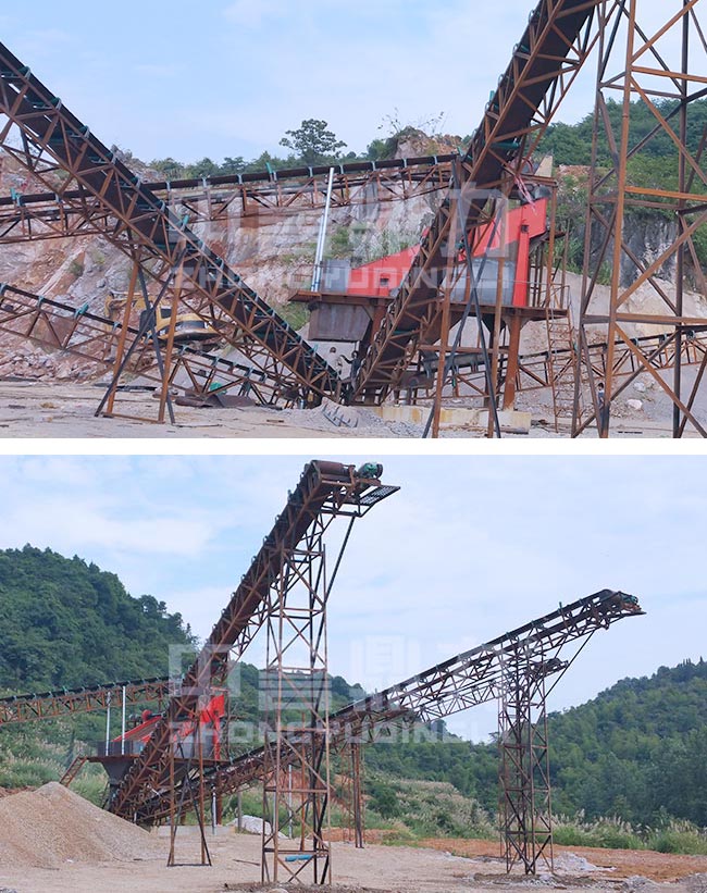 江西宜春市時產200噸石子生產線案例 江西宜春市時產200噸石子生產線案例