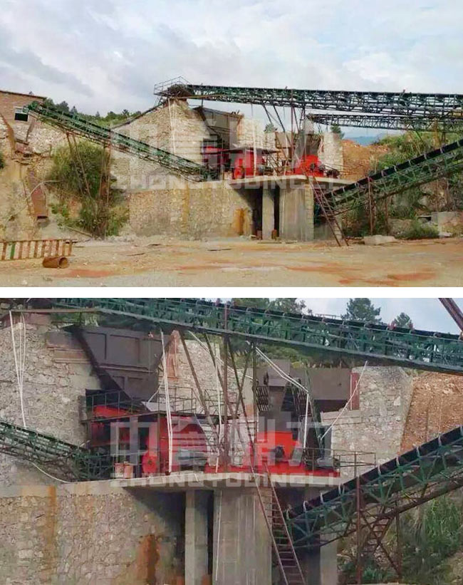 江西新余時產(chǎn)600噸石子破碎生產(chǎn)線案例 江西新余時產(chǎn)600噸石子破碎生產(chǎn)線案例