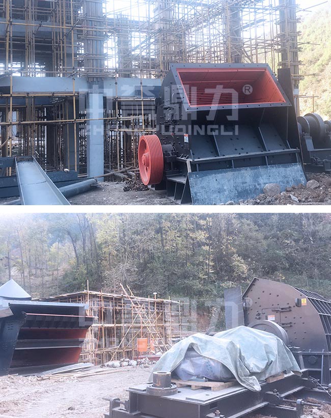 陜西省鎮安時產500噸水泥骨料生產線案例 陜西省鎮安時產500噸水泥骨料生產線案例