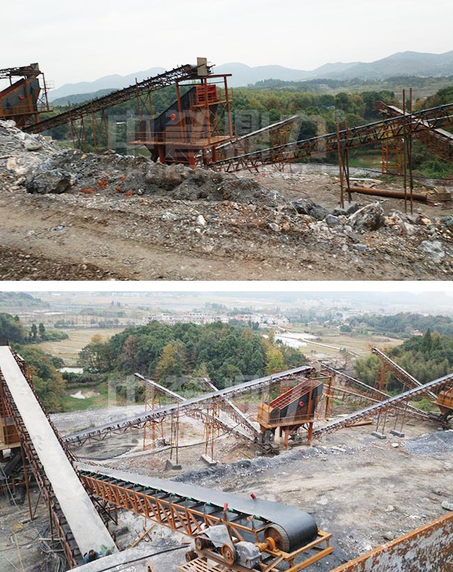 江西省新余市時(shí)產(chǎn)200噸砂石料生產(chǎn)線 江西省新余市時(shí)產(chǎn)200噸砂石料生產(chǎn)線