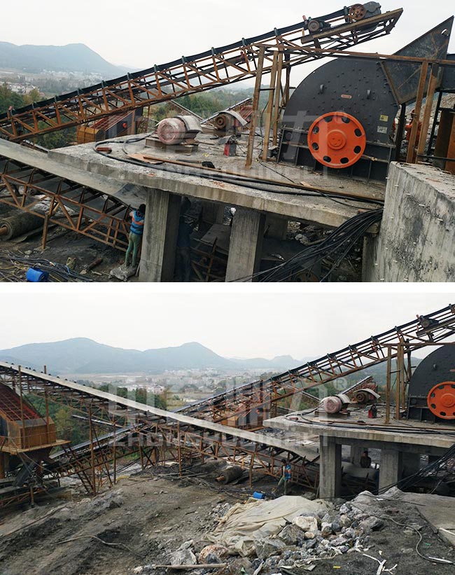 江西省新余市時(shí)產(chǎn)200噸砂石料生產(chǎn)線 江西省新余市時(shí)產(chǎn)200噸砂石料生產(chǎn)線