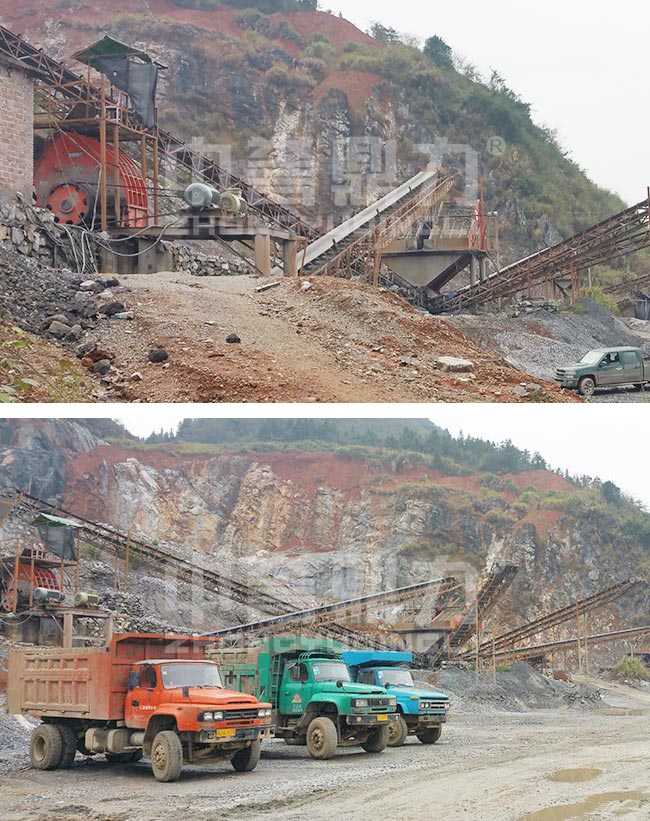 江西萍鄉市時產250噸碎石生產線案例 江西萍鄉市時產250噸碎石生產線案例