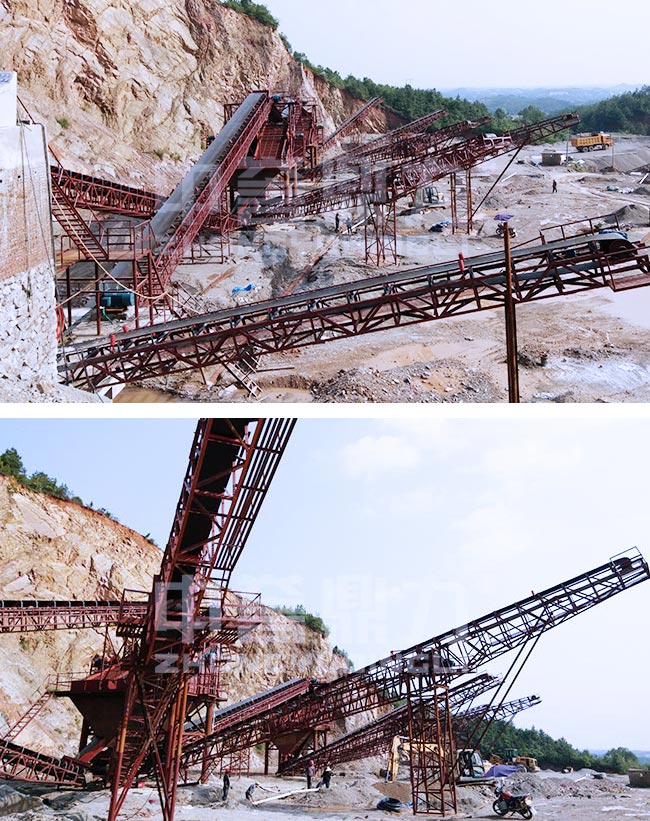 江西九江市時產420-500噸石子加工生產線案例 江西九江市時產420-500噸石子加工生產線案例