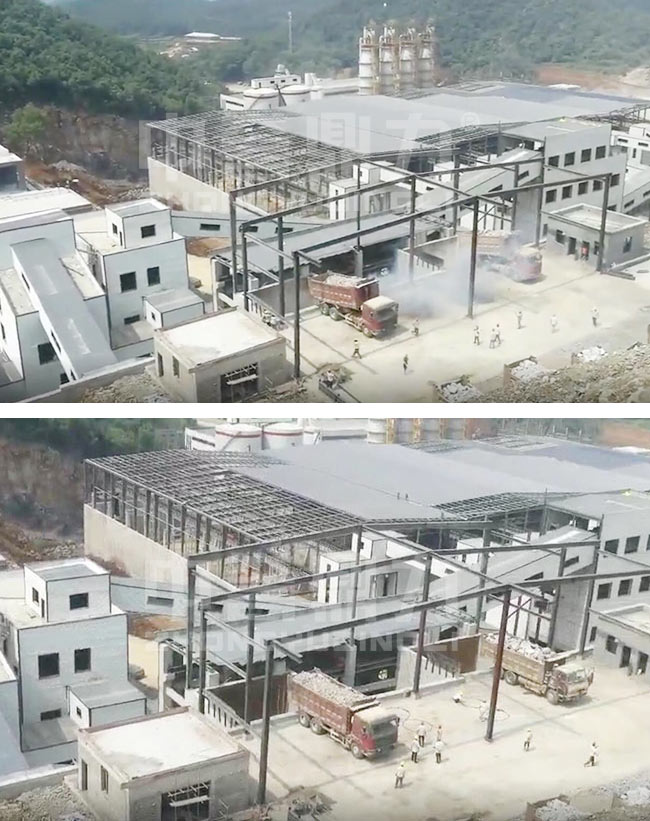 江西瑞昌時產(chǎn)2000噸骨料生產(chǎn)線簡介 江西瑞昌時產(chǎn)2000噸骨料生產(chǎn)線簡介