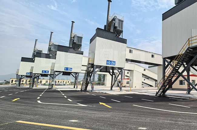 山東東平縣時產1500噸砂石骨料生產線 山東東平縣時產1500噸砂石骨料生產線