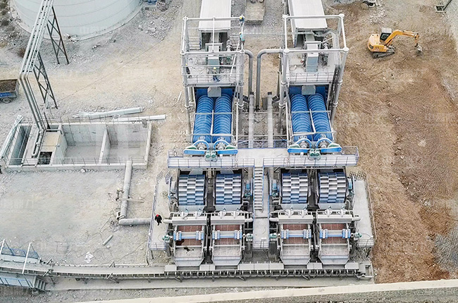 河南新鄉天利建材時產2500噸砂石料生產線 河南新鄉天利建材時產2500噸砂石料生產線