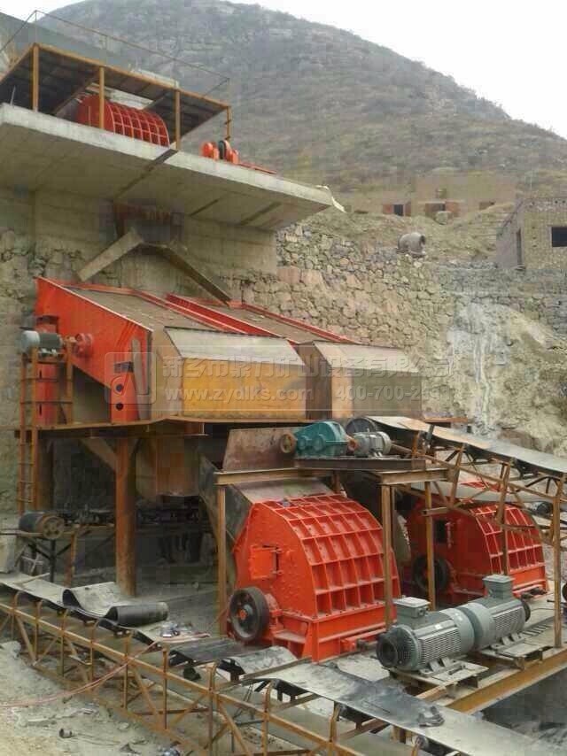 反擊錘式破碎機結構原理