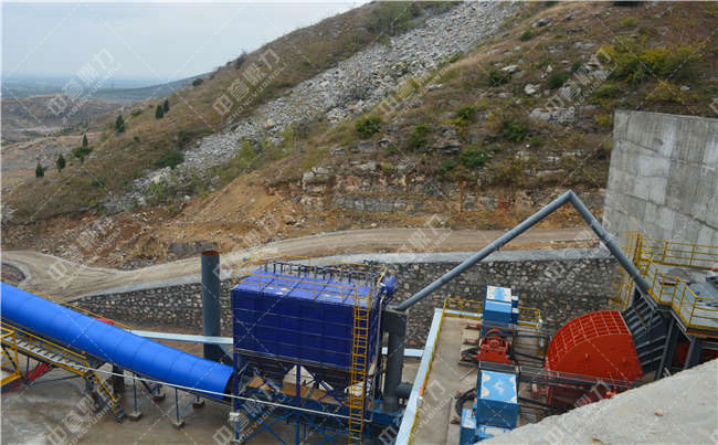 茂名時產1000噸砂石生產線,石料生產線,玄武巖砂石生產線設備