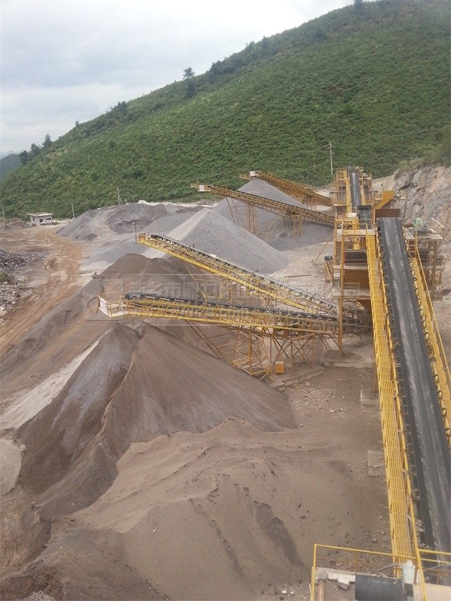 貴州六盤水時產800-1000噸砂石生產線