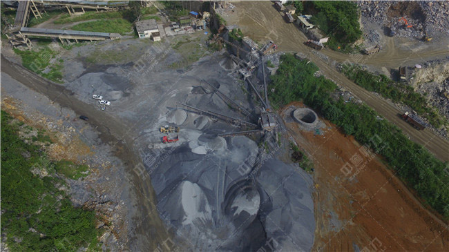 石子廠石料生產(chǎn)線圖