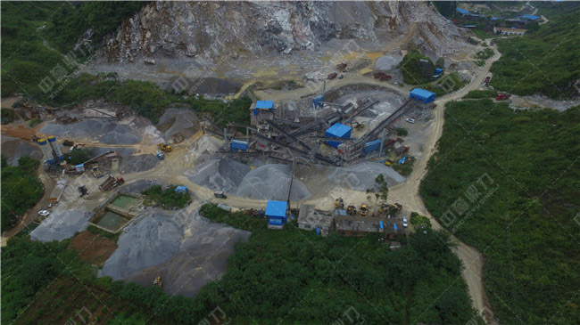 石灰石生產過程的流線化