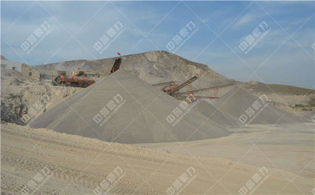 砂石生產線之半干式制砂工藝