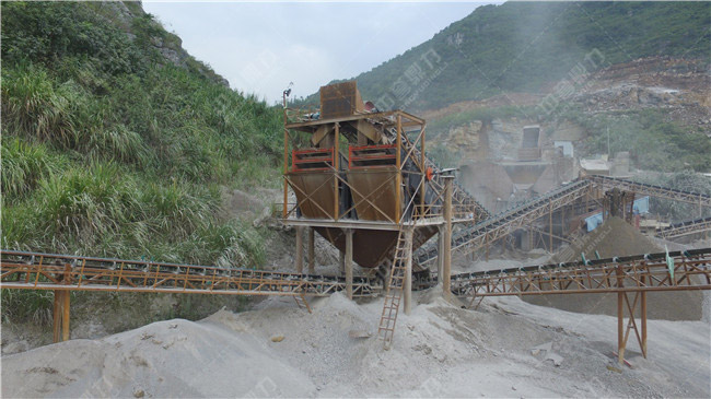 廣西時產100噸砂石料生產線選河南新鄉鼎力