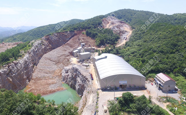 湖南省婁底市壩塘采石場