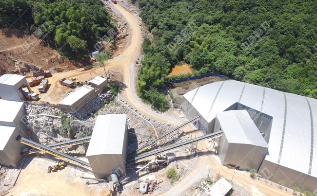 石灰石制砂生產(chǎn)線(xiàn)