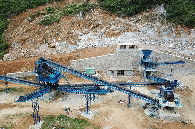 石料生產線準備工作