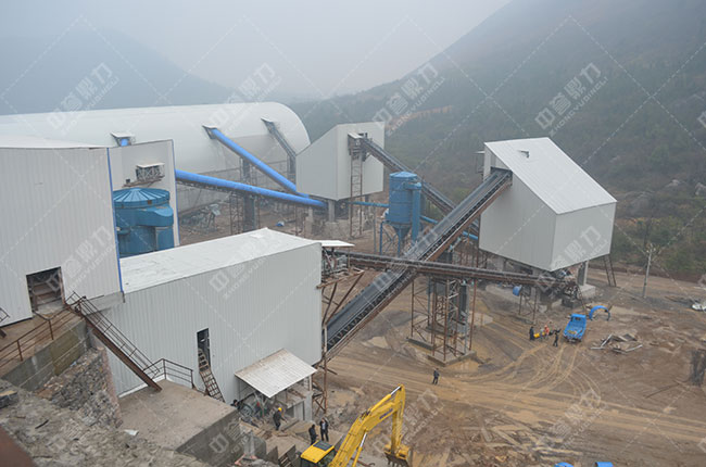 長石破碎生產線