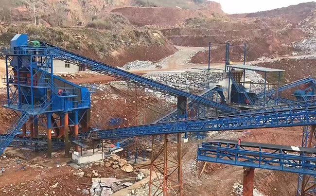 江西省九江德安縣螢石礦時產(chǎn)700噸生產(chǎn)線