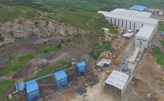 河北省武安市白沙時(shí)產(chǎn)3000噸石料生產(chǎn)線